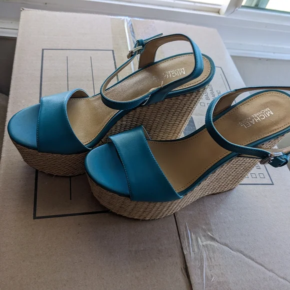 Michael Kors Fisher Wedge Sandal - Picture 3 of 4